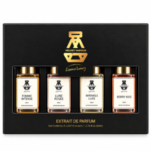 Close-up of Velvet Vapour Value Pack 20ML for Women with floral designs