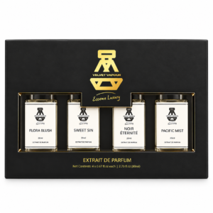Elegant Value Pack 20ML by Velvet Vapour with four perfumes