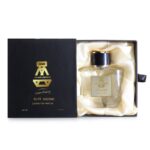 Elite Ascend by Velvet Vapour in its open black-and-gold gift box